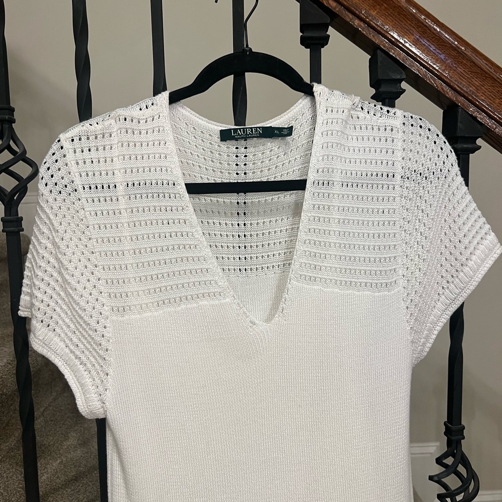 NWOT Ralph Lauren White Dress - Picture 4 of 11